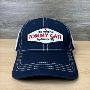 Tommy Gate Hat Cap Snapback Blue Hydraulic Lift One Size Adjustable